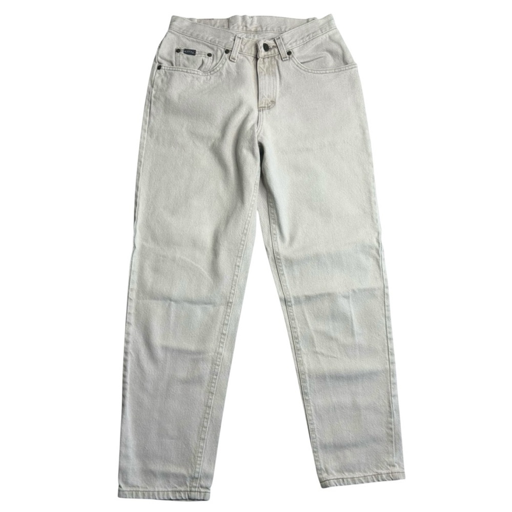 Lee Riders Jeans‎ Light Khaki Beige Denim Straight Leg Classic Fit Vintage Style